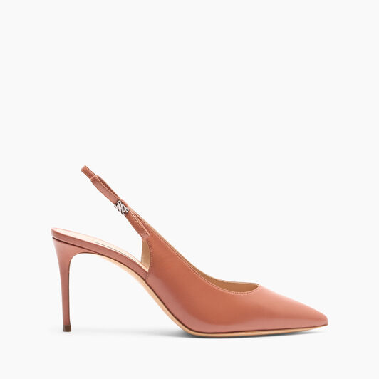 Casadei Julia Melody Minorca Slingbacks Terracotta 1G652A0801MINOR Casadei Julia Melody Minorca Slingbacks Terracotta 1G652A0801MINOR