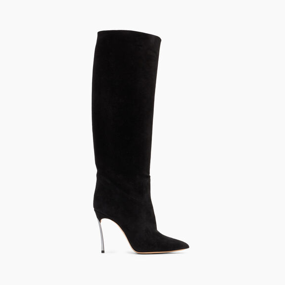 Casadei بوت بليد من الشمواه أسود 1S329Y100MC1832 Casadei بوت بليد من الشمواه أسود 1S329Y100MC1832