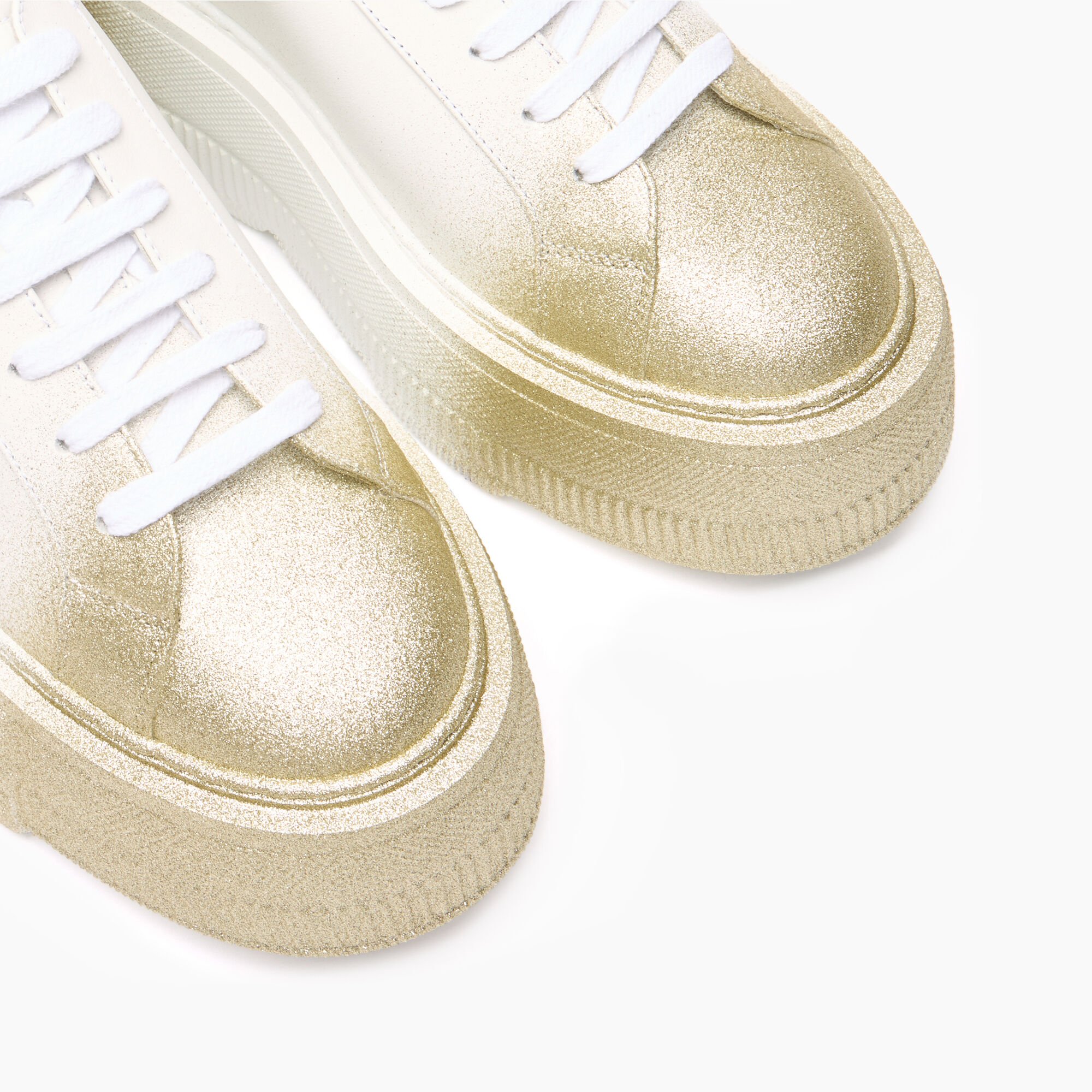 Casadei Nexus Salento Reflex Sneakers Bianco e Sand 2X045J0701C2691