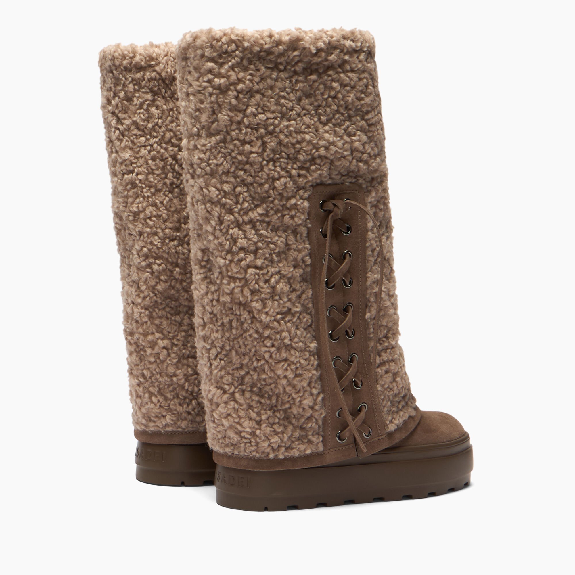 Casadei Double Face High Boot Caribou 2S395A0811T0556 Casadei Double Face High Boot Caribou 2S395A0811T0556