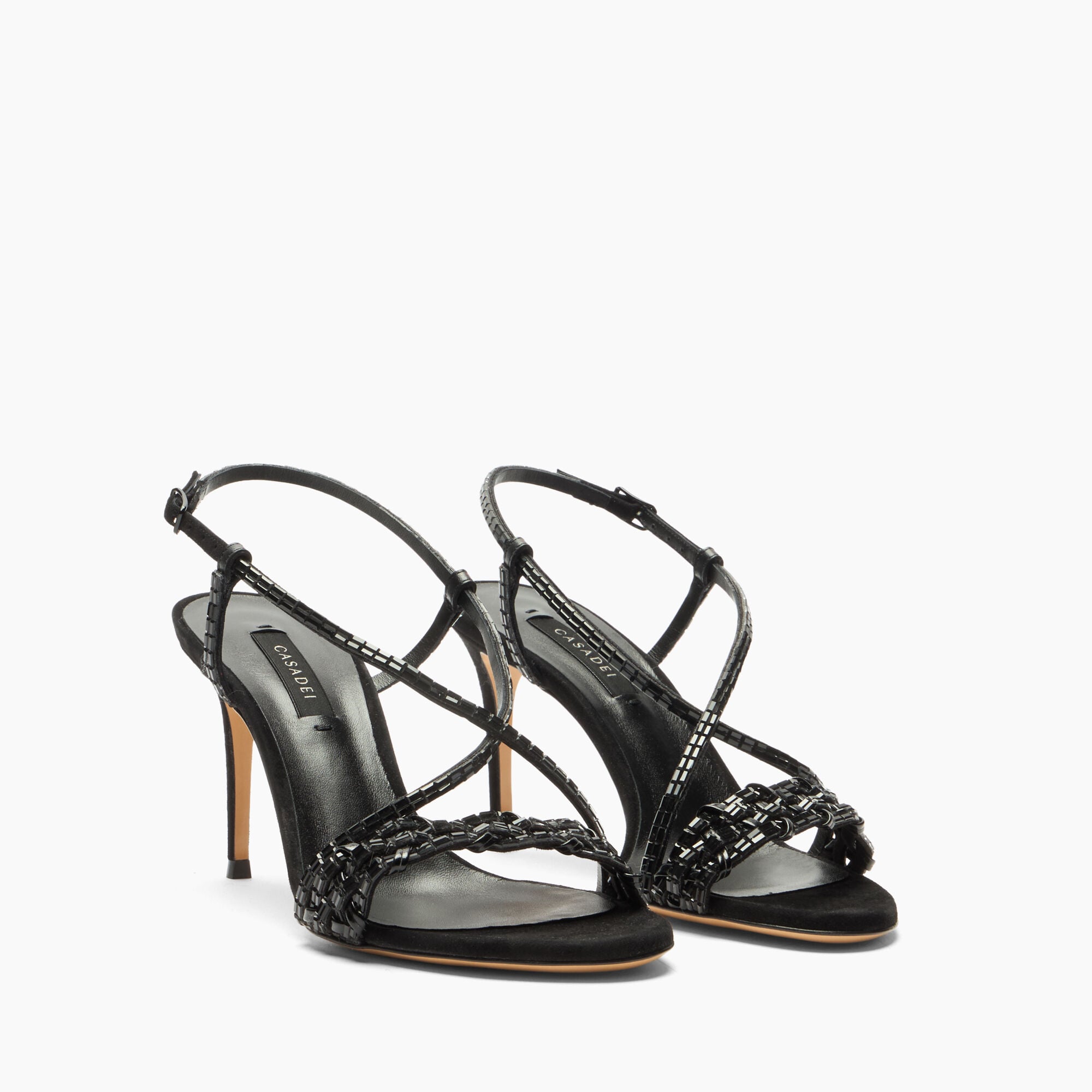 Casadei Sandalo Julia Godyva Nero 1L483C0801C3072 Casadei Sandalo Julia Godyva Nero 1L483C0801C3072