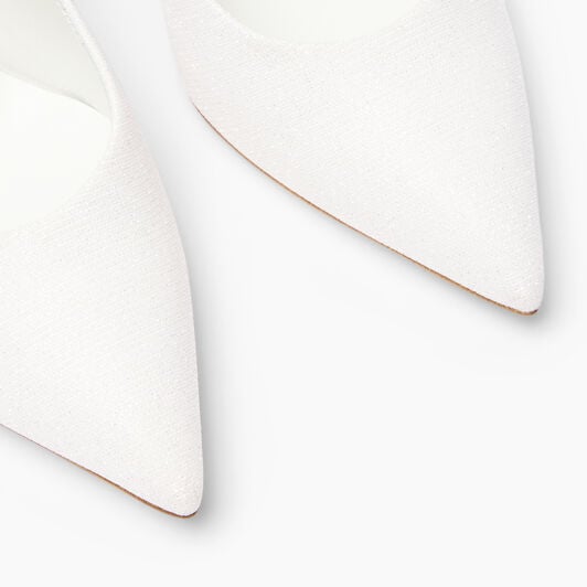 Casadei Blade Pump White 1F915W100MTRINI Casadei Blade Pump White 1F915W100MTRINI