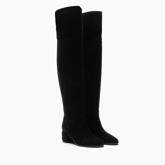 Casadei بوت موني نوماد فوق الركبة Black 1T081A0501NOMAD Casadei بوت موني نوماد فوق الركبة Black 1T081A0501NOMAD