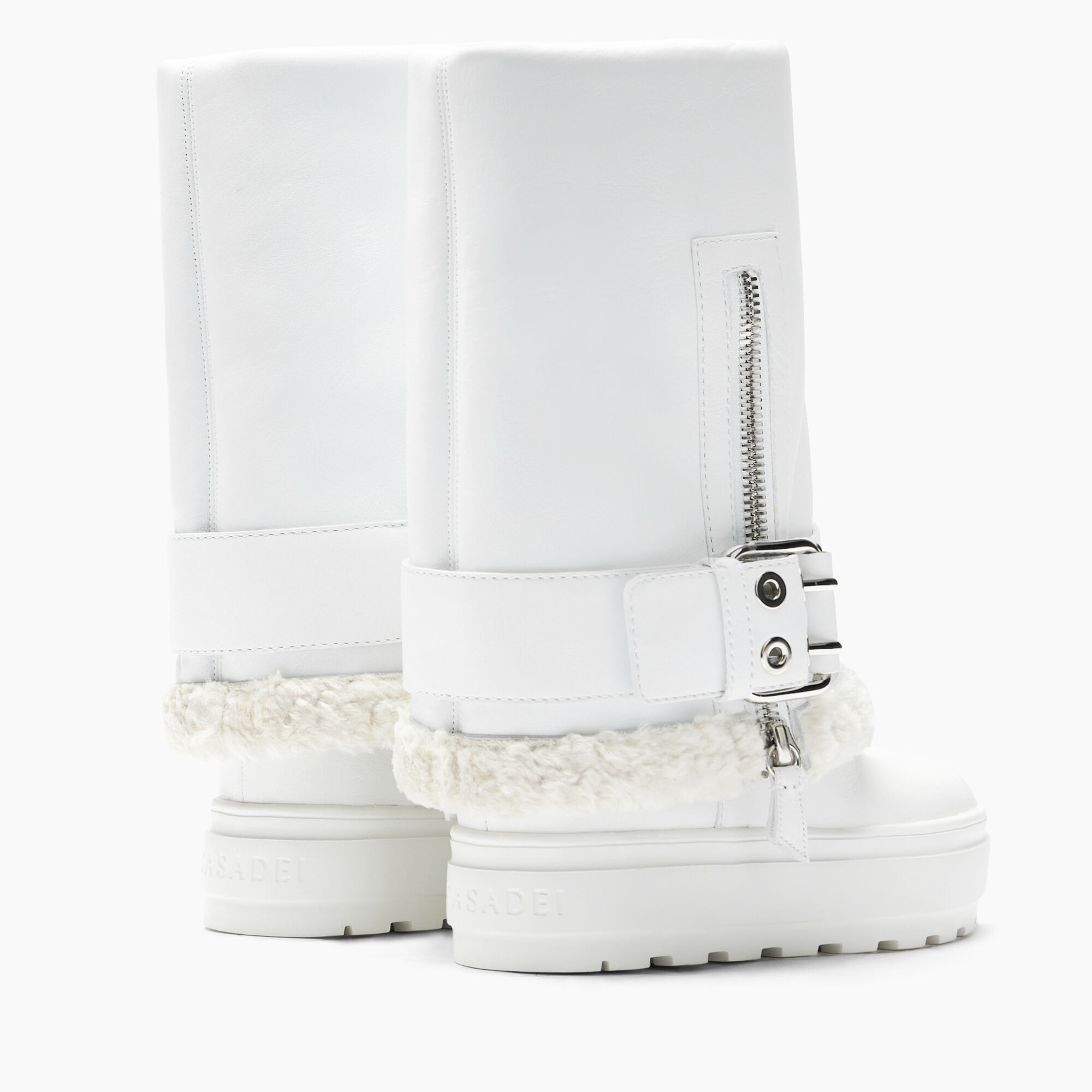  New Double Face Valsenales Boots Bianco 2S352Y0811C2560
