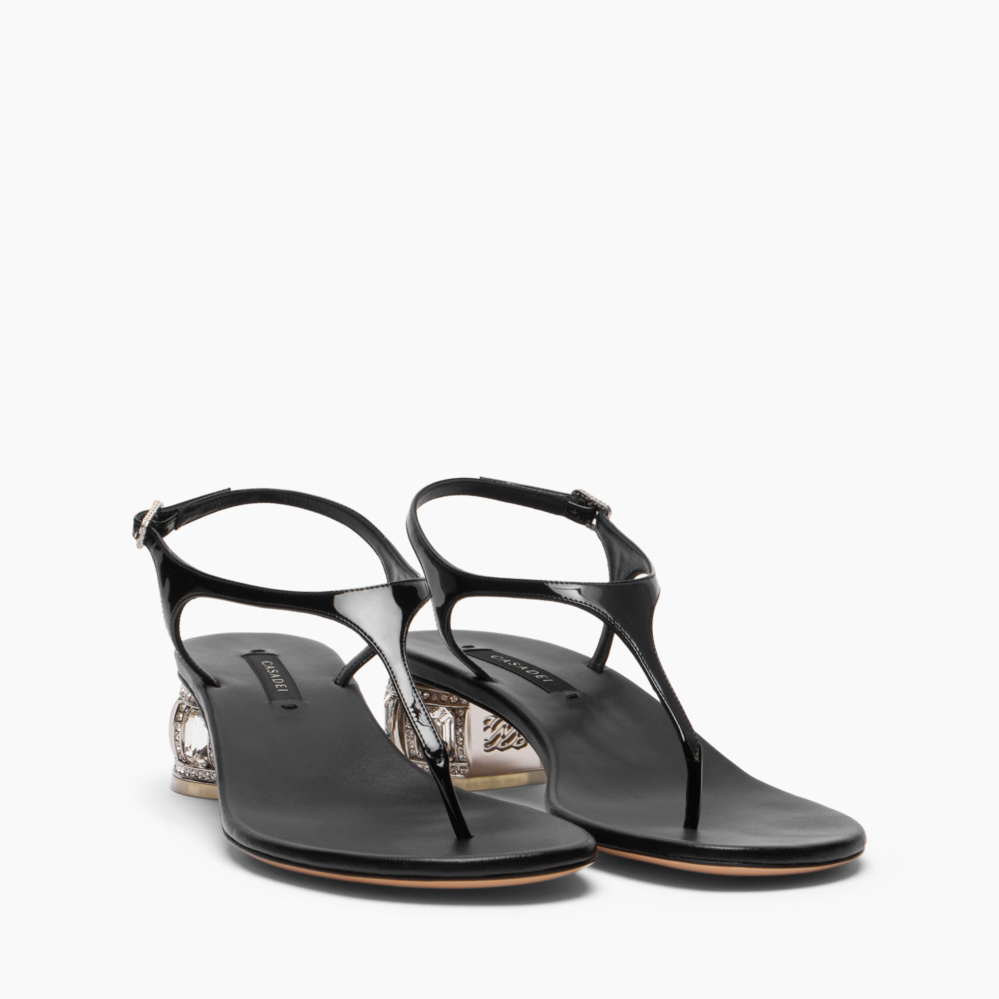 Belle Epoque Samurai Sandal in Black for Women | Casadei®
