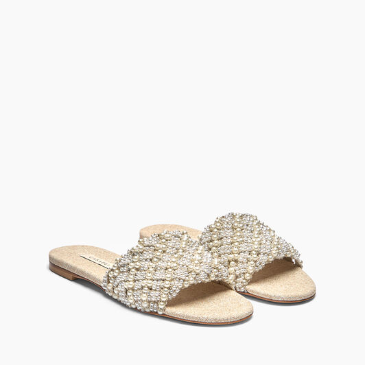 Casadei Pearlsway Flat Gold 1M479J0101C2786