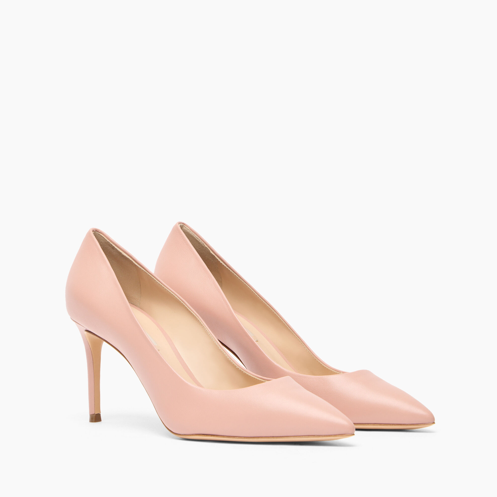 Casadei Julia Leather Pumps Rosè 1F911W0801MINOR