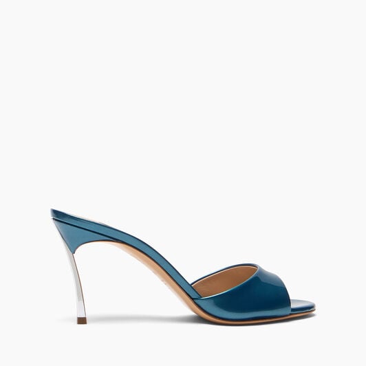 Casadei Mule Samurai Sea 1M413J080MC2924 Casadei Mule Samurai Sea 1M413J080MC2924