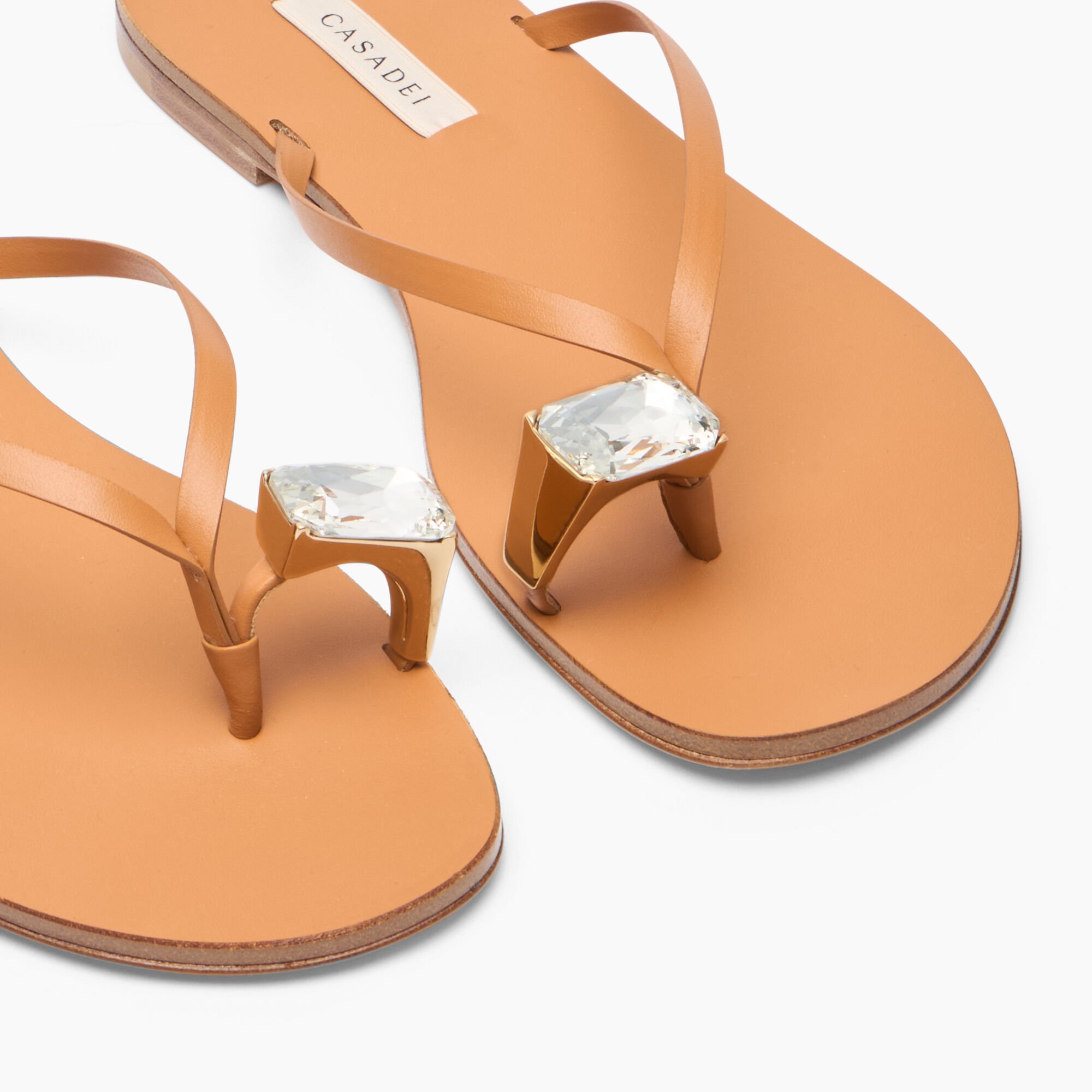 Casadei Soraya Thong Sandal Natural 1N263B0101C3025