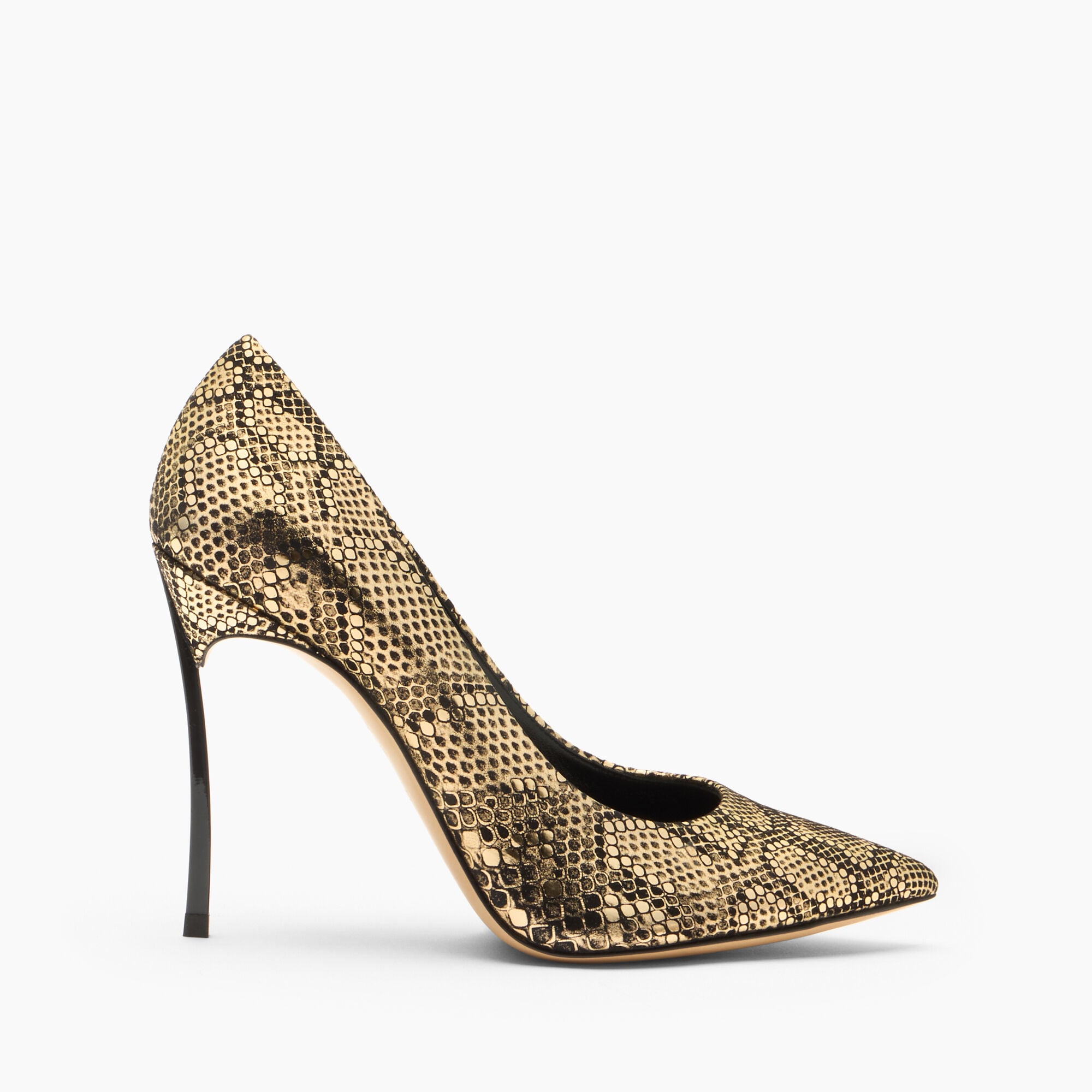 Casadei Blade Goldfinger Pump Goldfinger 1F915W100TGLDFG Casadei Blade Goldfinger Pump Goldfinger 1F915W100TGLDFG