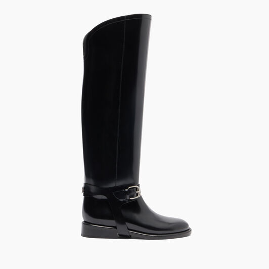 Casadei Riderama To The Knee Black 1S372A0201C2858