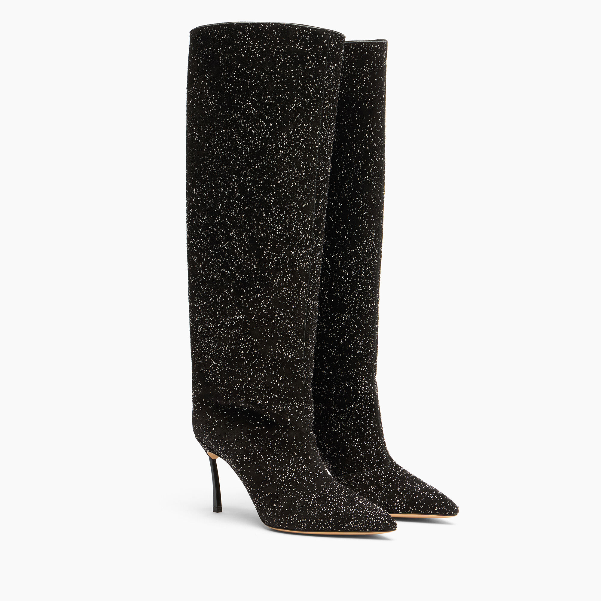 Casadei Universe Blade High Boot Black 1S400A080TUNIVE