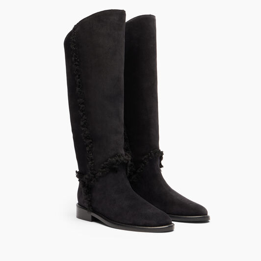 Casadei Riderama High Boot Black 1S371A0211C2884 Casadei Riderama High Boot Black 1S371A0211C2884