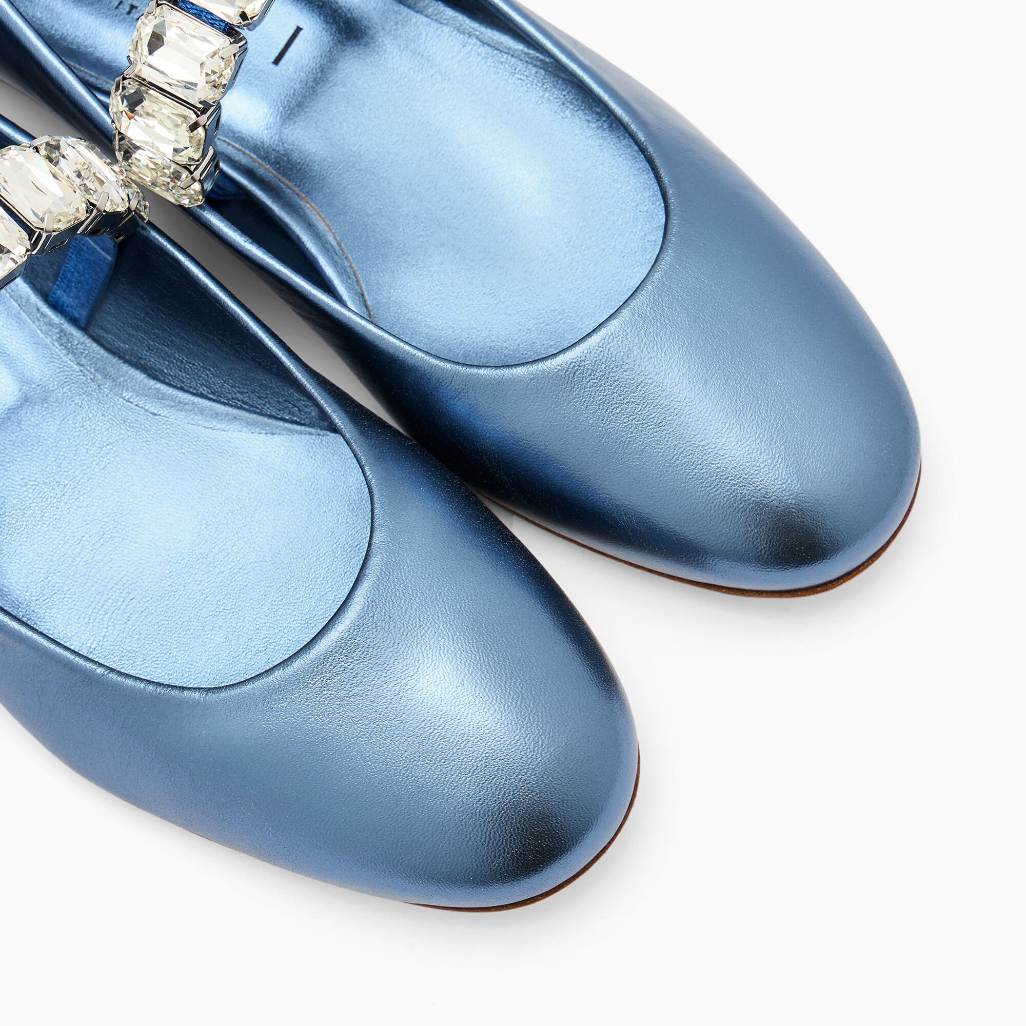 Casadei Flash Ballet Flats Denim 1A283J0101C2676