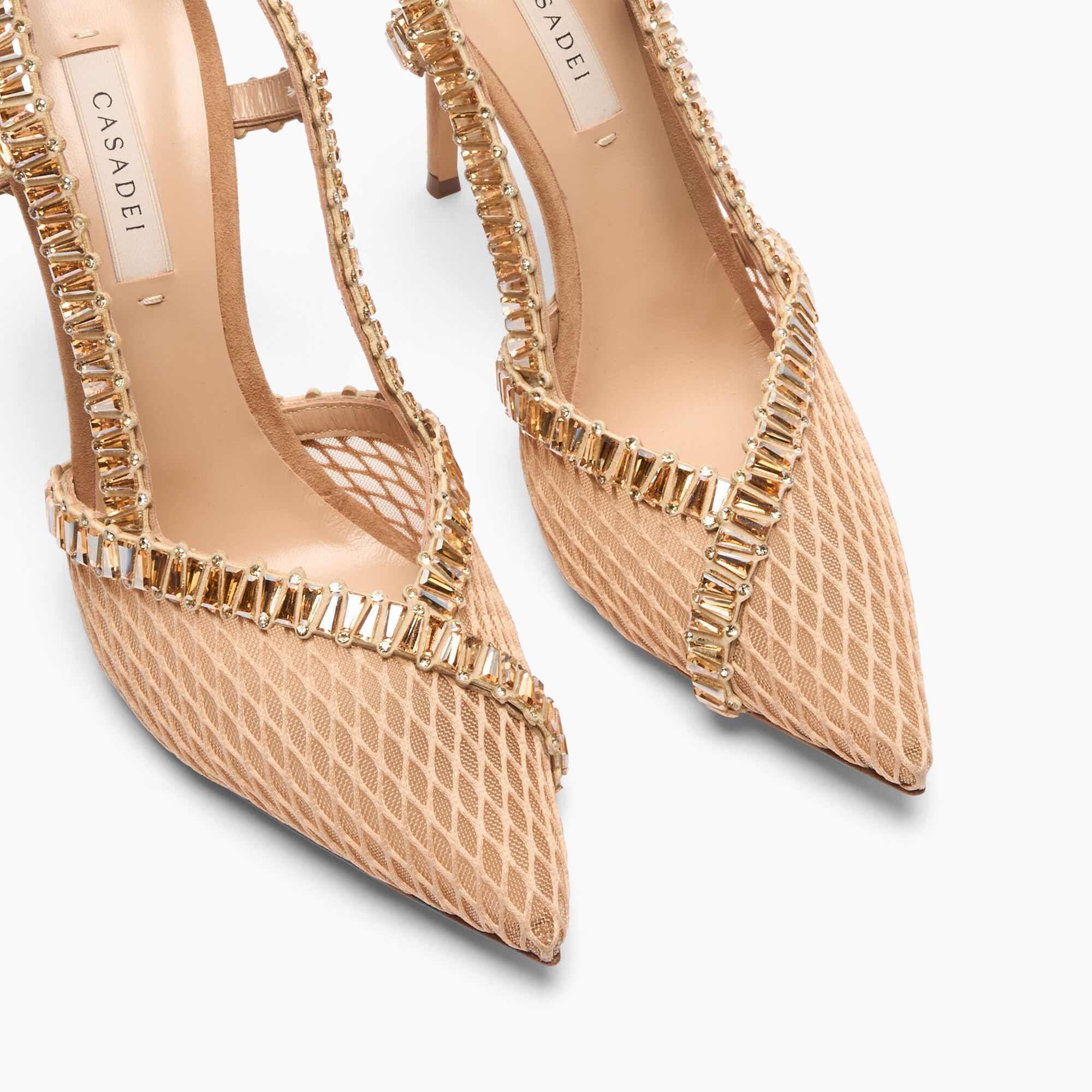 Casadei Julia Heaven Slingback Nude 1G694C1001C3080 Casadei Julia Heaven Slingback Nude 1G694C1001C3080