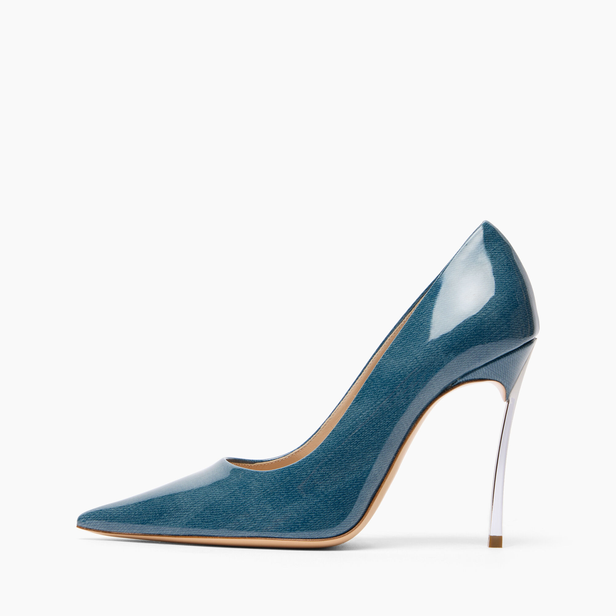 Casadei Superblade Denim Lac Pumps Denim 1F940X100MC2635