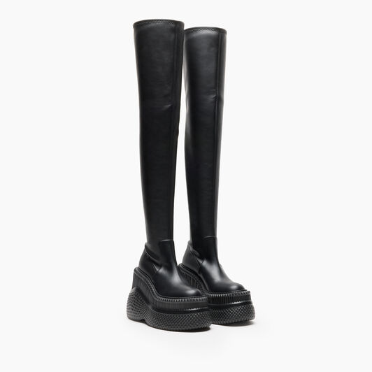 Casadei Mammouth Over The Knee Black 2S440C140NLAABR