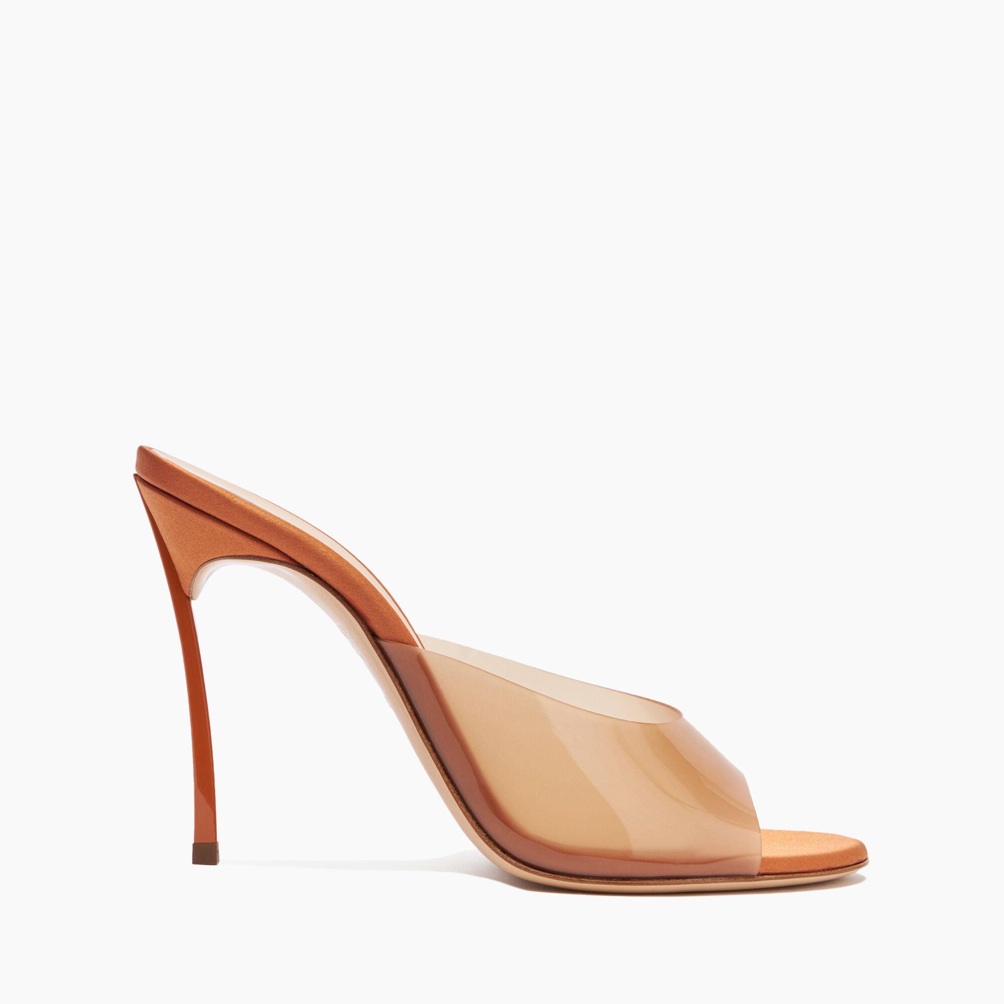 Blade Toe Cap PVC Mules in Topaz fur Damen Casadei