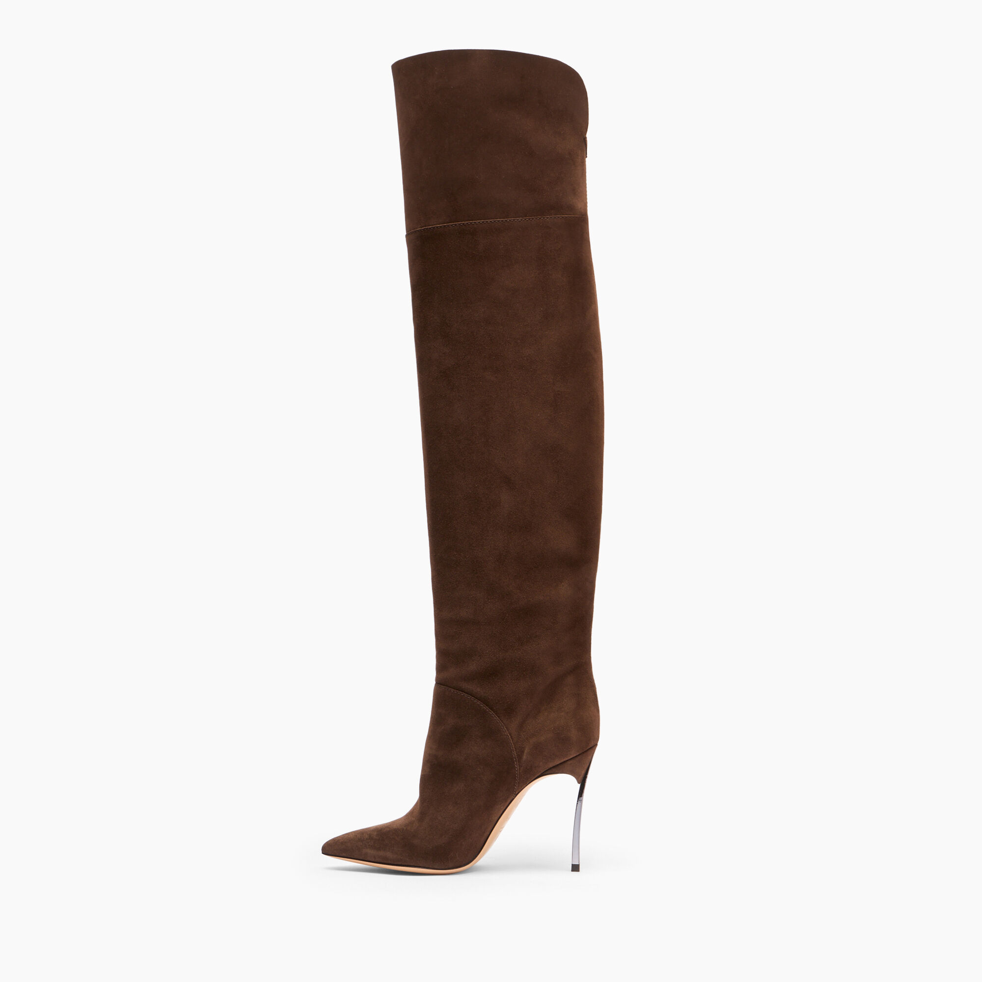 Casadei Blade Reversible Over The Knee Cacao 1T076A100MC1832
