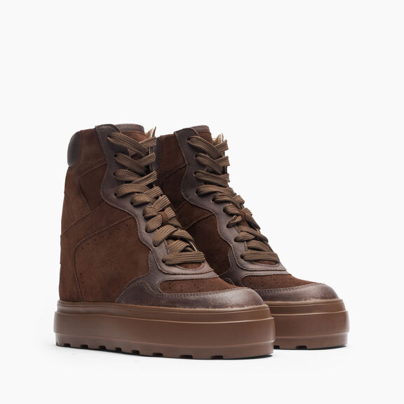 Casadei سنيكرز برقبة عالية حليبي 2X023Y0801NOMAD