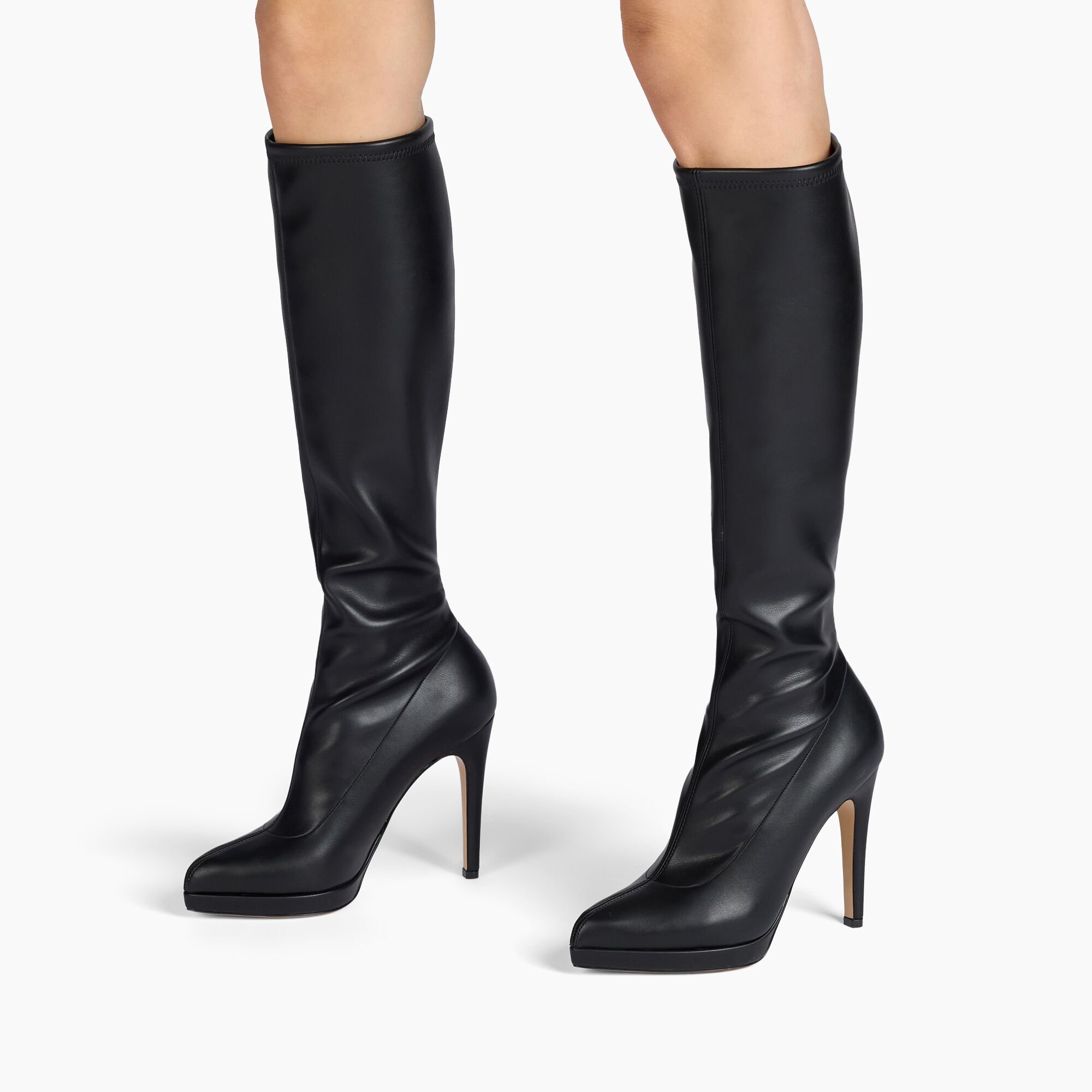 Casadei Michelle To The Knee Boot Black 1S335Y1001LABBB