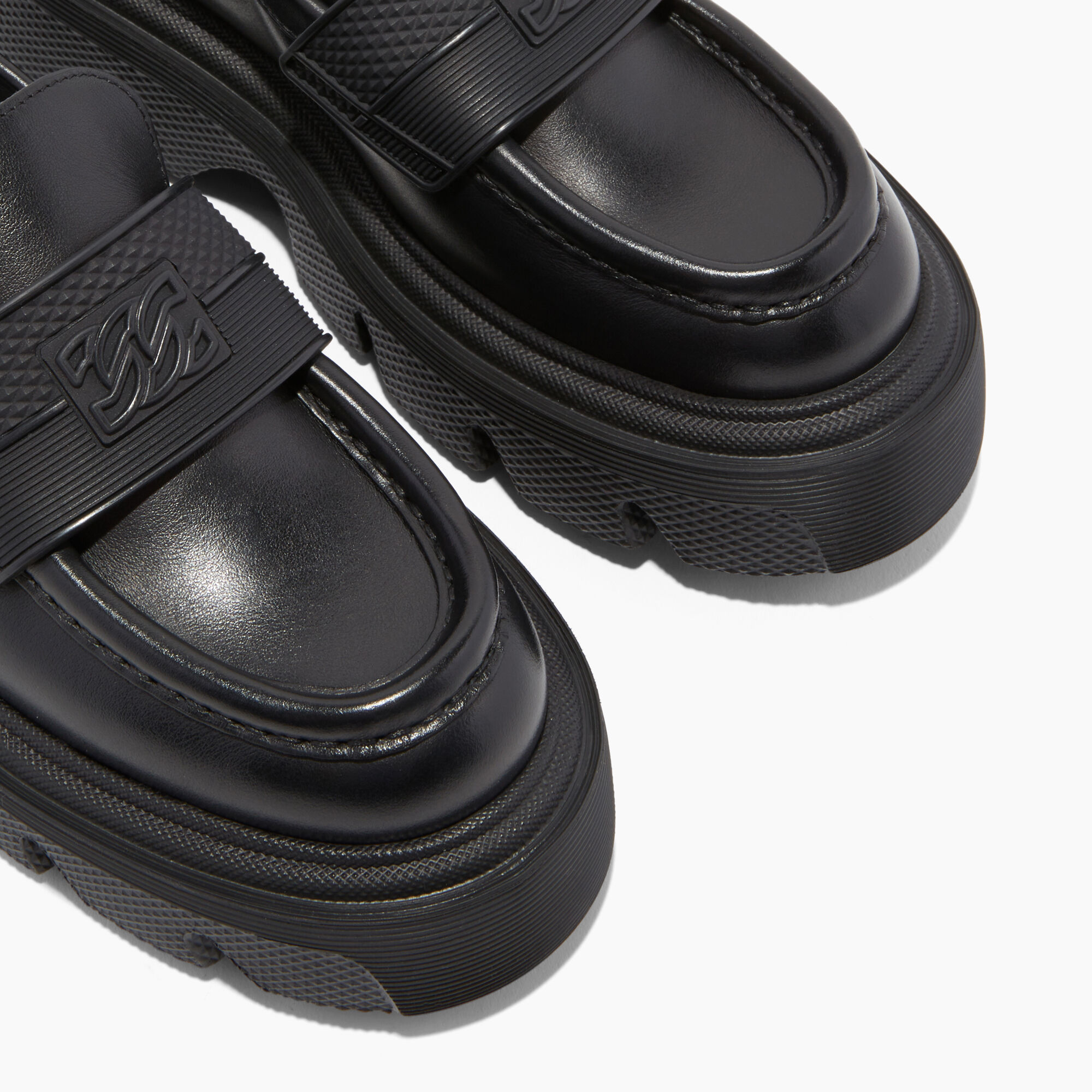 Casadei Generation C Leather Loafer Black 2D243W040NC1063
