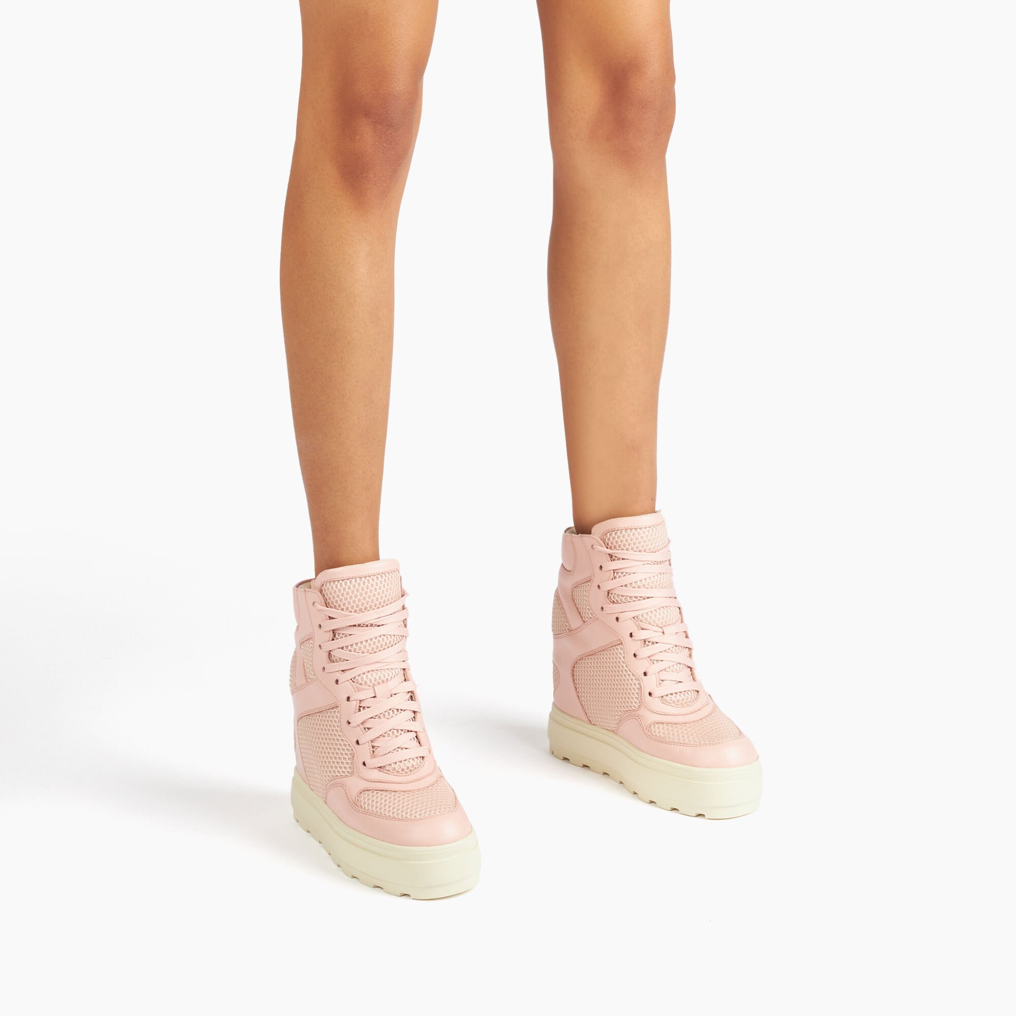 Casadei High top Net & Leather Sneakers Minou 2X053J0801T0512