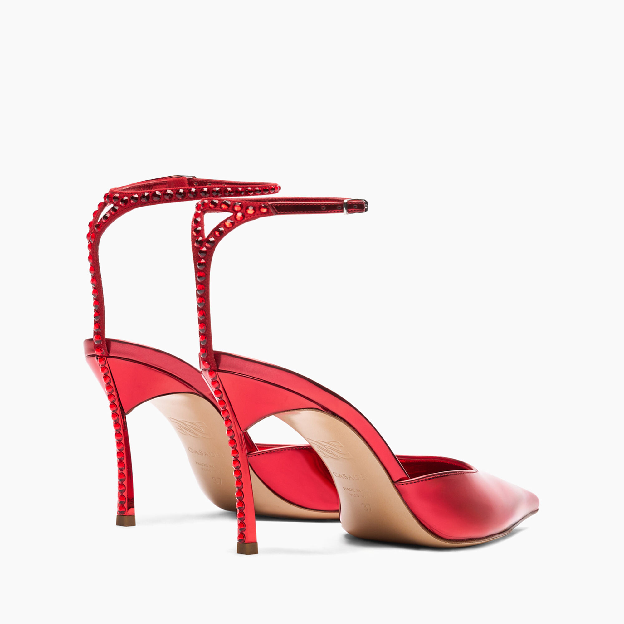 Casadei Alice Blade Slingback Lipstick 1H014Y080MC2546