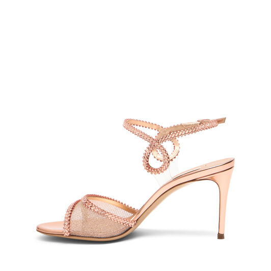 Casadei Josephine Julia Sandal Blush, rose gold 1L436B0801C2955 Casadei Josephine Julia Sandal Blush, rose gold 1L436B0801C2955