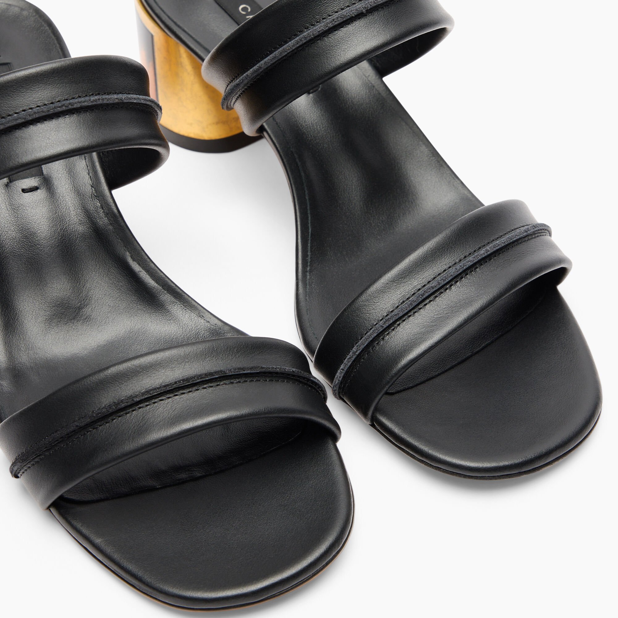 Casadei Bighorn Cleo Sandals Black 1M457J0501C2771