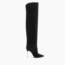 Casadei Blade Reversible Over The Knee Black 1T076A100MC1832