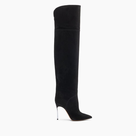 Casadei بوت بليد كورساريو فوق الركبة Black 1T076A100MC1832 Casadei بوت بليد كورساريو فوق الركبة Black 1T076A100MC1832