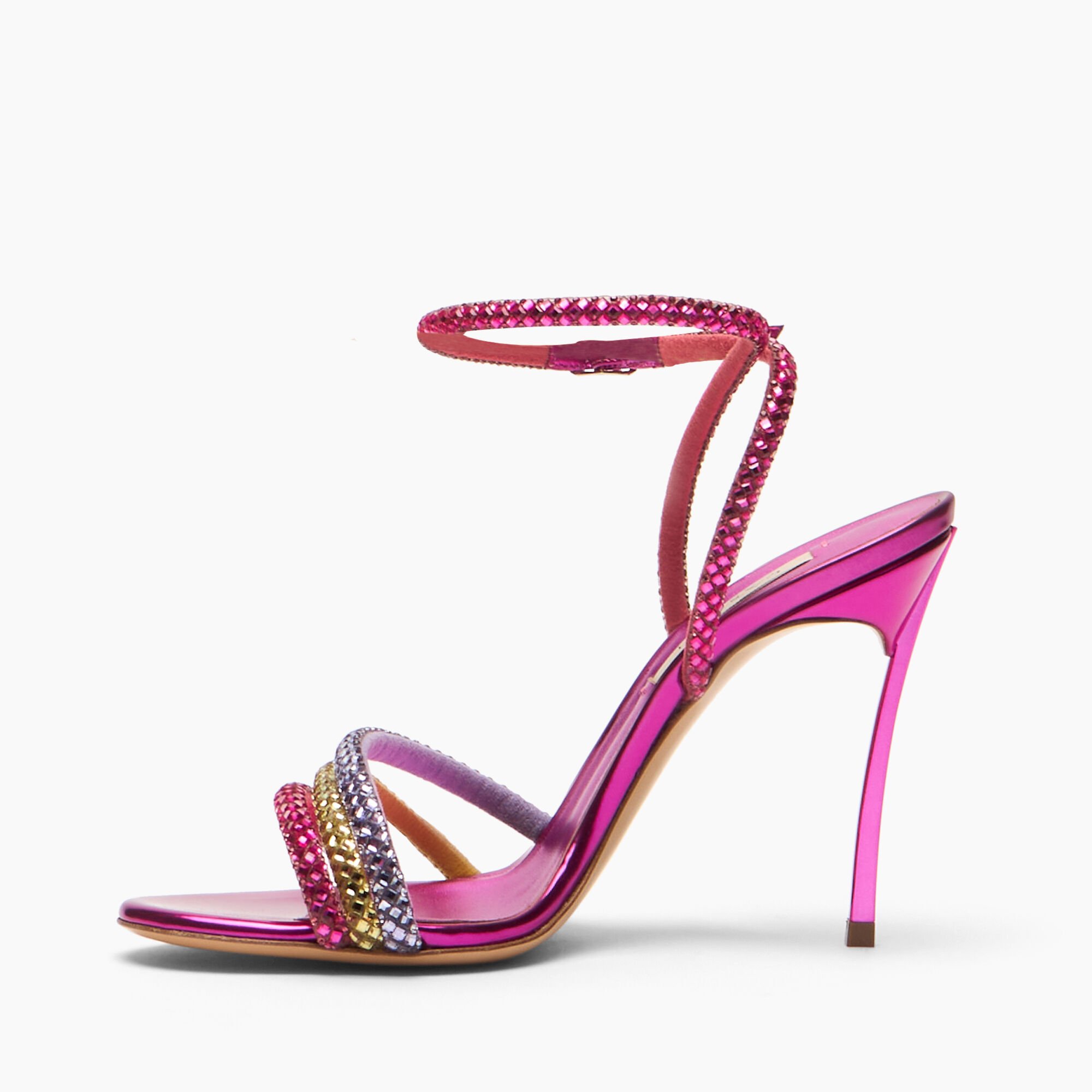Casadei Blade Sandalia Andromeda Magenta 1L446B100MC2968 Casadei Blade Sandalia Andromeda Magenta 1L446B100MC2968