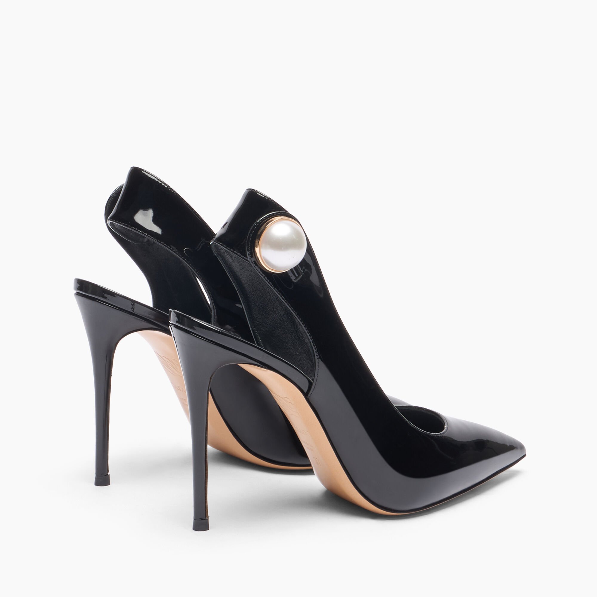 Casadei Julia Big Pink Slingbacks Nero 1G635J1001TIFFA
