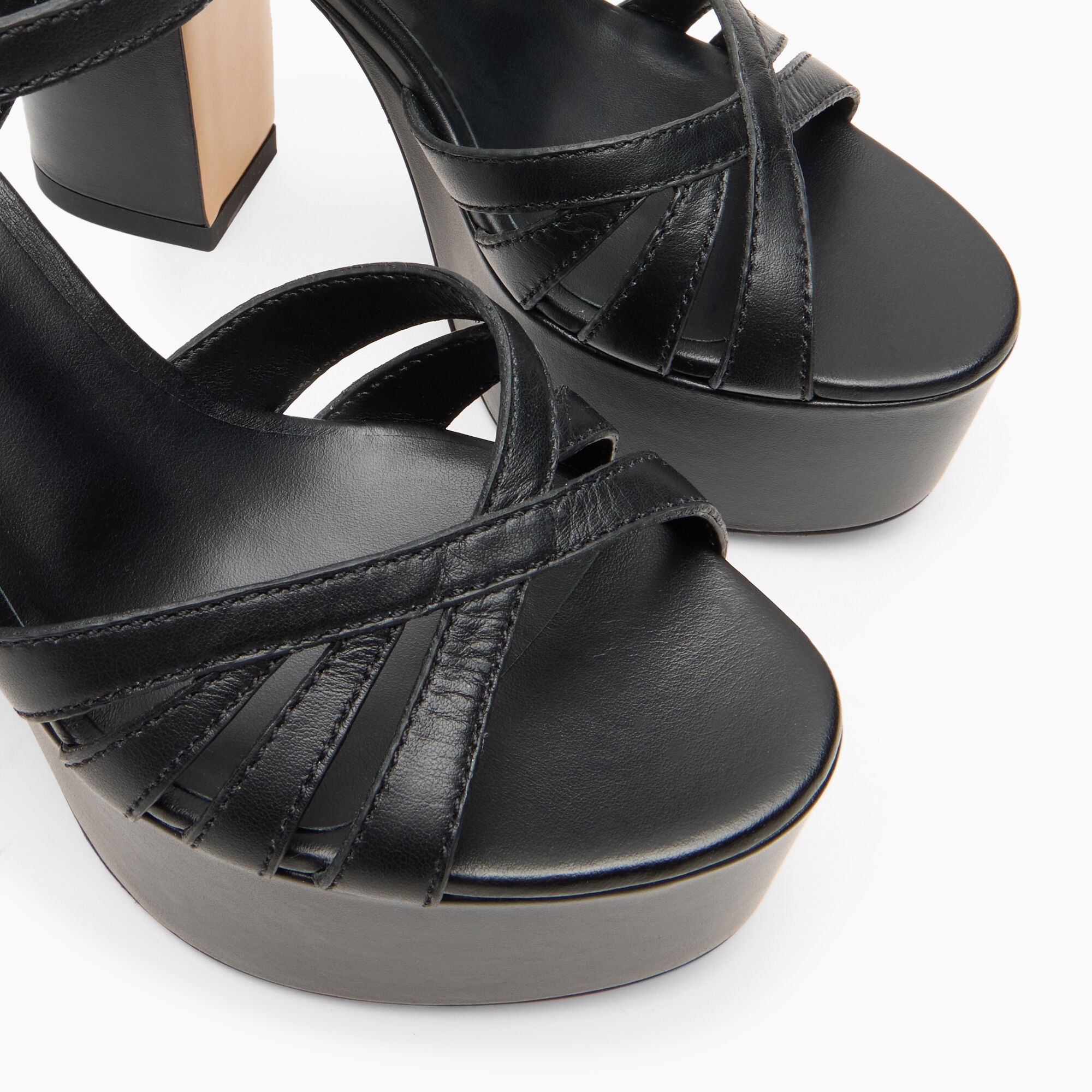 Casadei Elsa Plateauschuhe Schwarz 1L462B1201FLORE