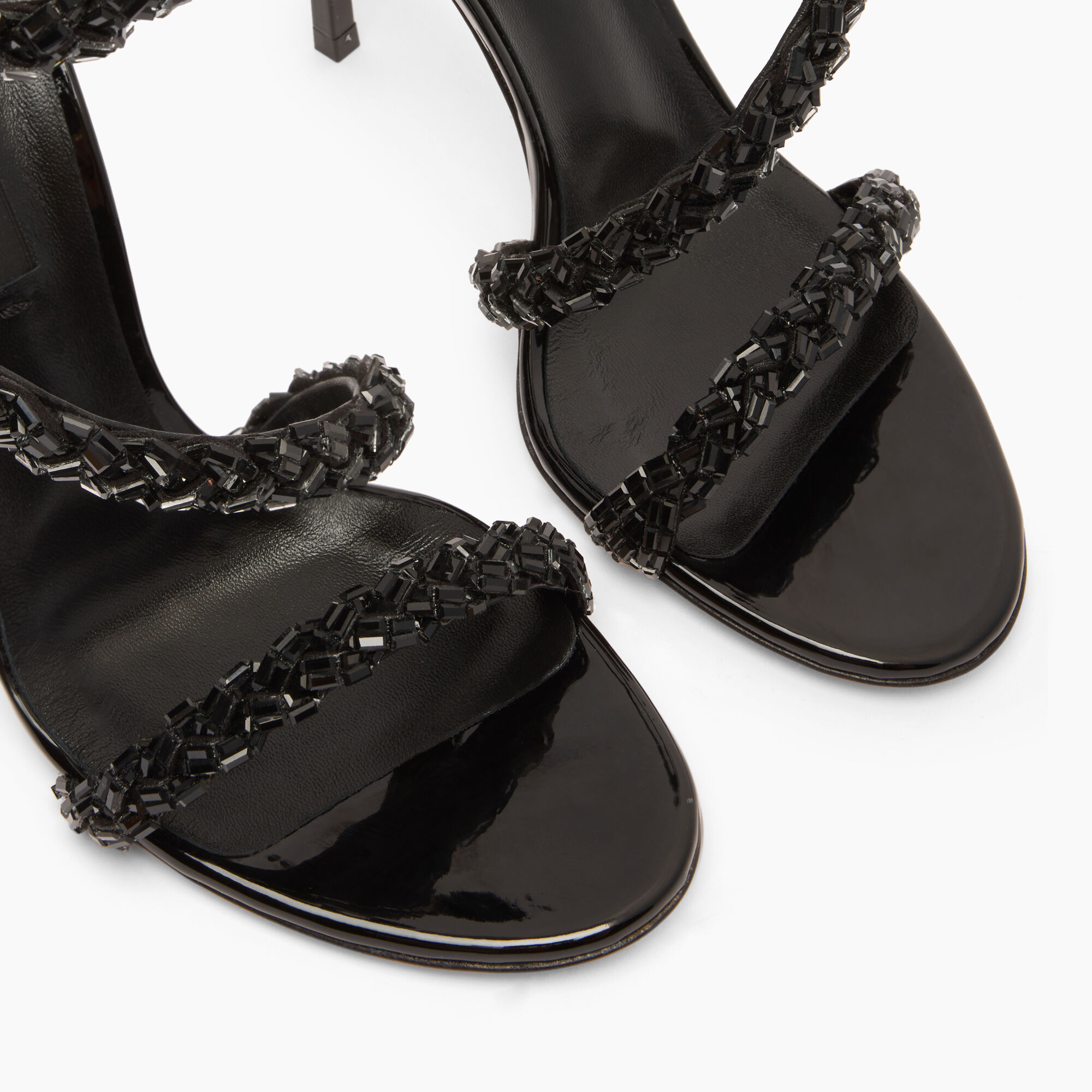 Casadei Starsway Blade Sandals Black 1L395A100TT0528