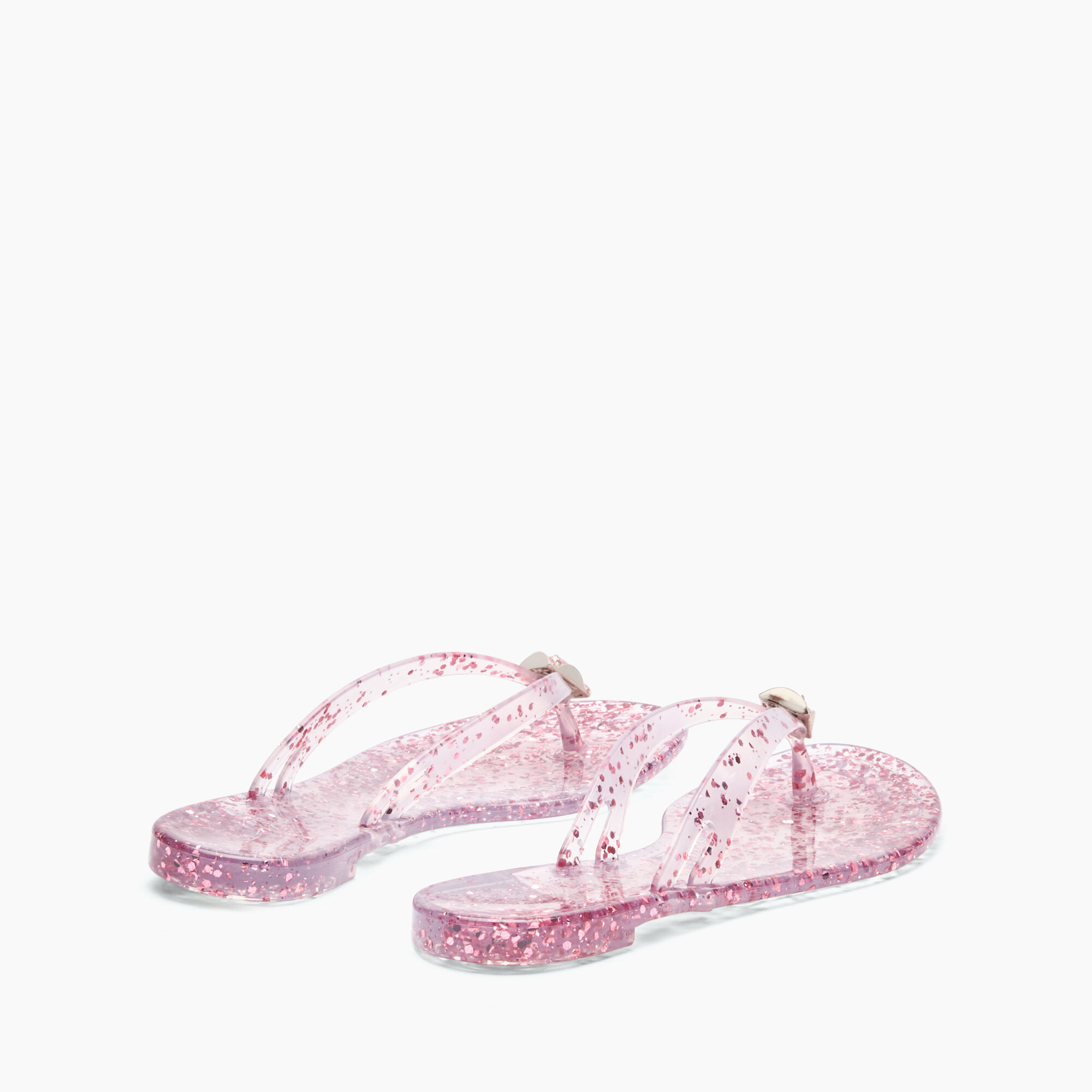 Casadei Jelly Glitter Flip Flops Ice and Baby 2Y255J0101BHGLT