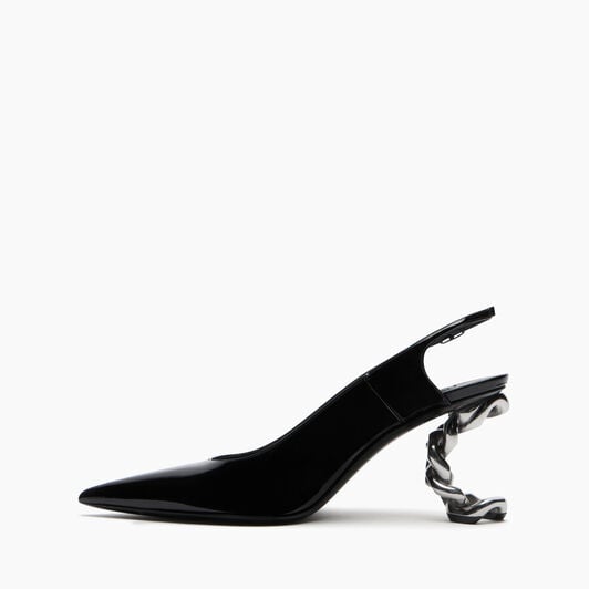 Casadei Slingback Infinity Black 1G662A080MC2907 Casadei Slingback Infinity Black 1G662A080MC2907