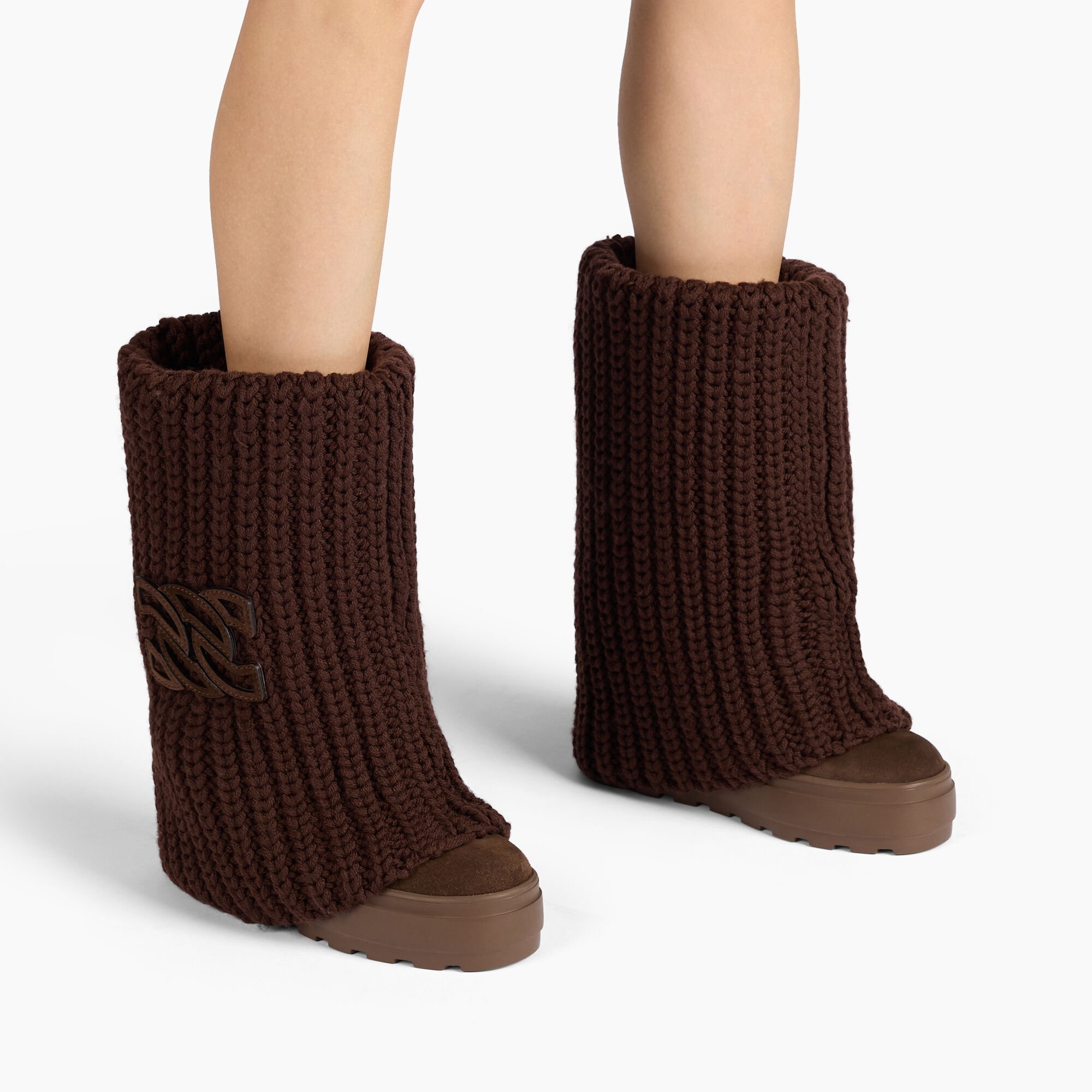 Casadei Double Face High Boot Cacao 2S399A0811T0562 Casadei Double Face High Boot Cacao 2S399A0811T0562