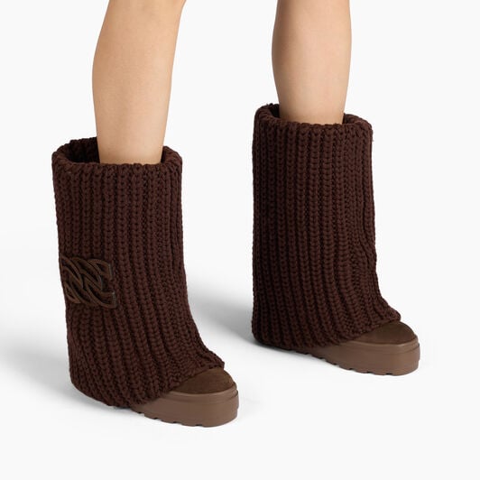 Casadei Double Face High Boot Cacao 2S399A0811T0562 Casadei Double Face High Boot Cacao 2S399A0811T0562