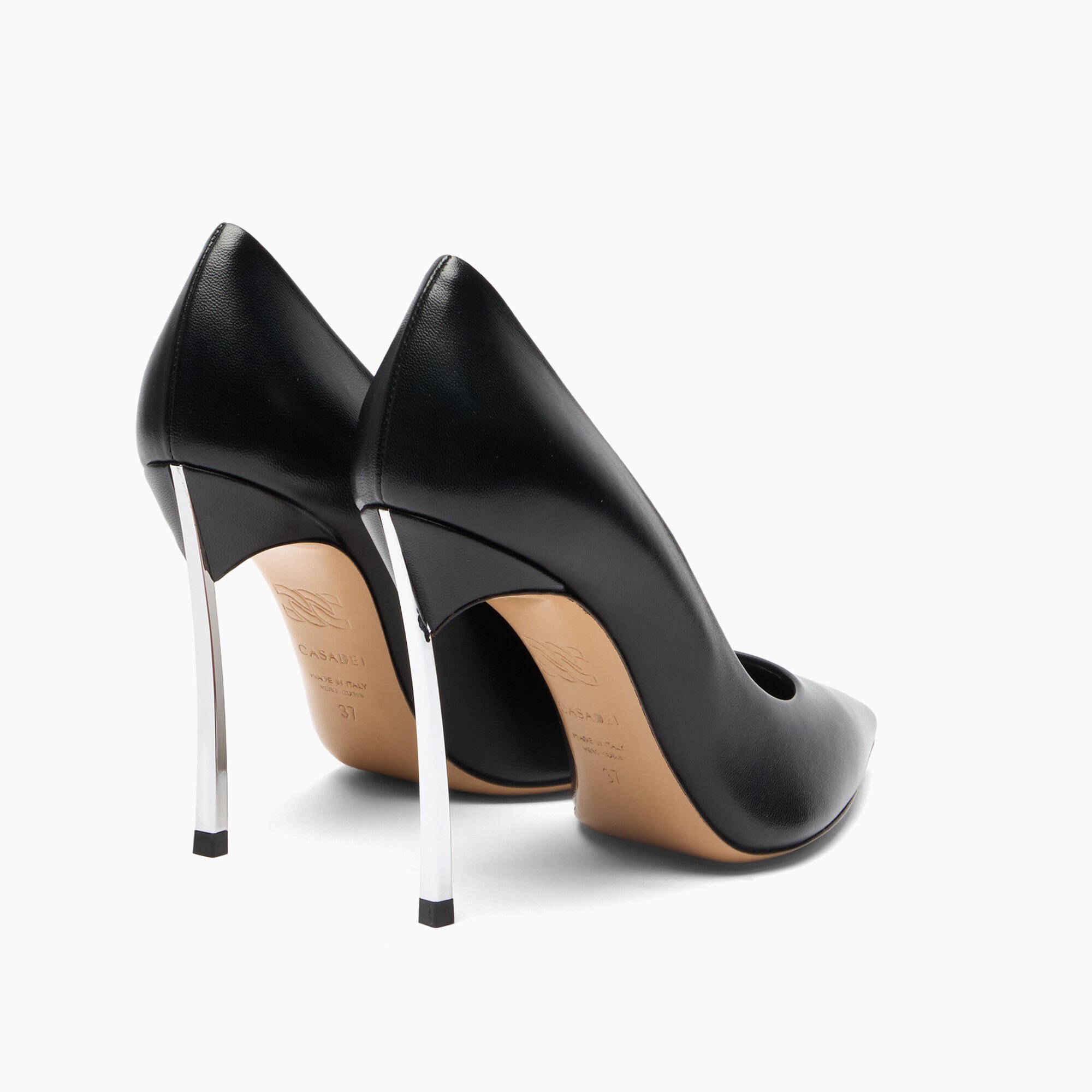 Casadei Blade Pump Leather Black 1F915W100MC1155 Casadei Blade Pump Leather Black 1F915W100MC1155
