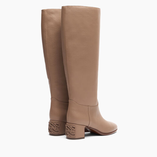 Casadei Nuova Mun Hippodrom High Boot Acacia 1S387A0511HIPPO