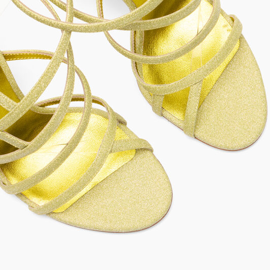 Casadei Solar Eclipse Julia Cage Sandalette Sunshine 1L305J1001T0572 Casadei Solar Eclipse Julia Cage Sandalette Sunshine 1L305J1001T0572