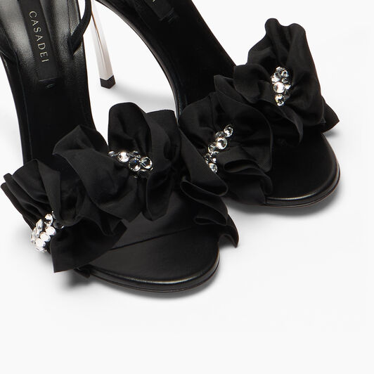 Casadei Annabel Blade Sandal Black 1L450B100MC2931