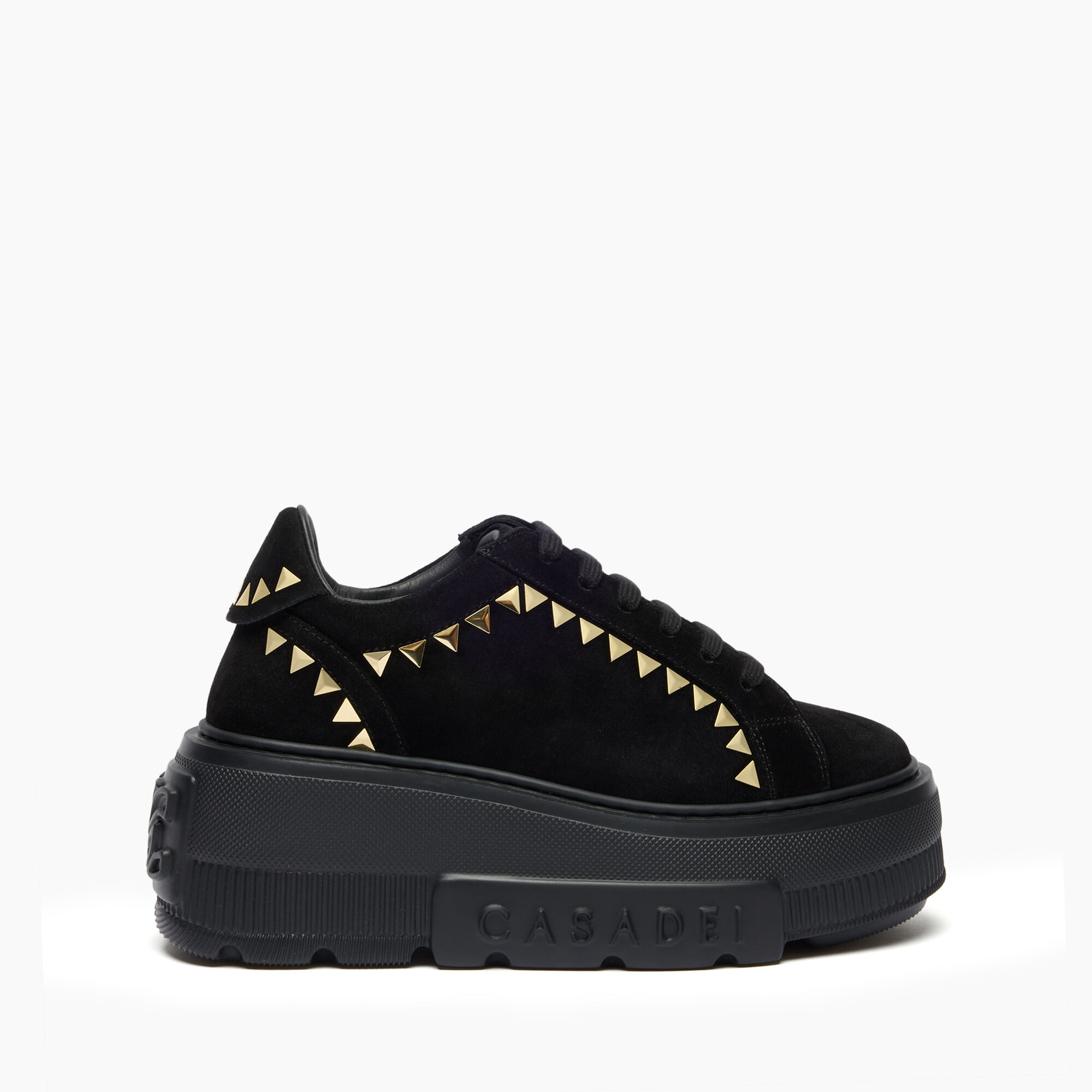 Casadei Nexus Divine Sneaker Gold Black 2X090A070NC2911