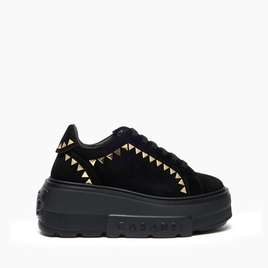 Casadei Nexus Divine Sneaker Gold Black 2X090A070NC2911 Casadei Nexus Divine Sneaker Gold Black 2X090A070NC2911
