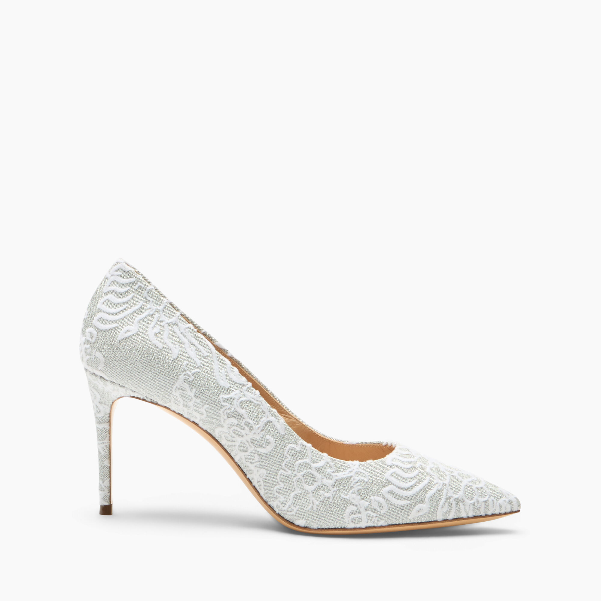 Casadei Julia Rigel Pump Silver 1F082C0801RIGEL Casadei Julia Rigel Pump Silver 1F082C0801RIGEL