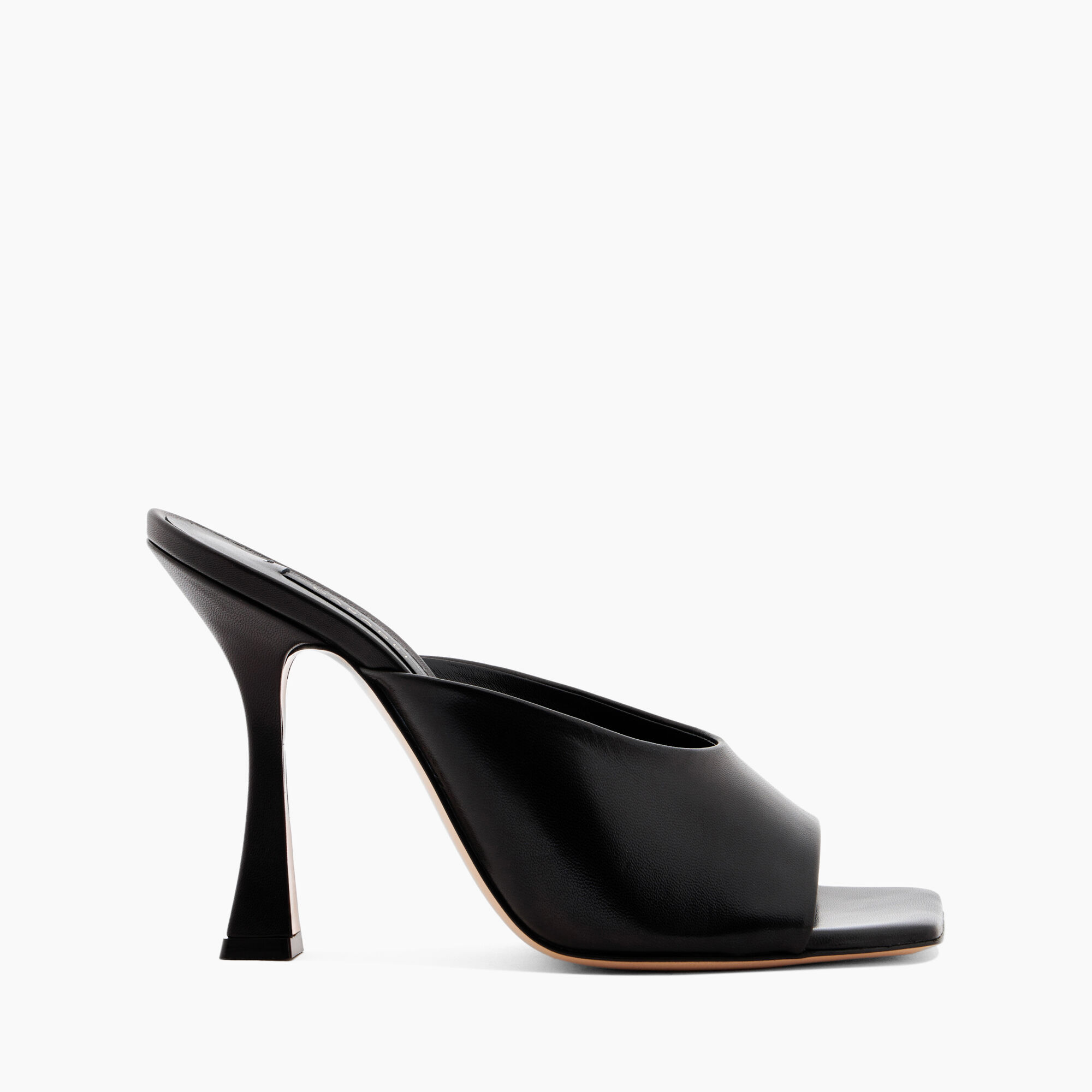 Geraldine Leather Mules in Black for Women Casadei