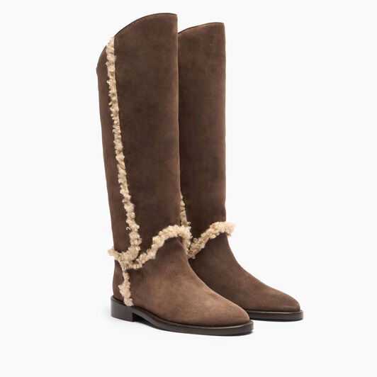 Casadei Riderama High Boot Carruba 1S371A0211C2884 Casadei Riderama High Boot Carruba 1S371A0211C2884