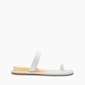 Casadei Zeppa Blade Sandals White 1N235J0201C2667